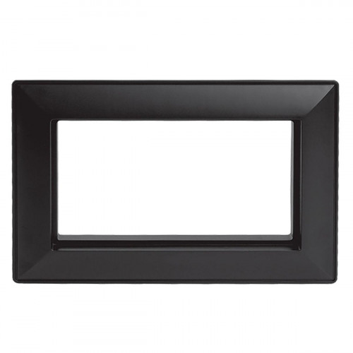 Рамка 2-местная (без перемычки), пластик, Stekker, PFR00-7012-05  Катрин, черный 50046