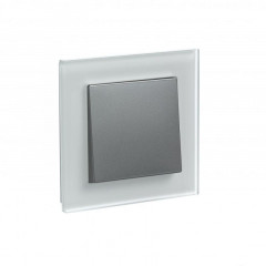 Рамка 1-постовая Systeme Electric AtlasDesign Nature белая ATN330101