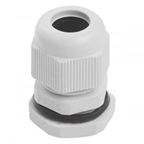 Сальник PG13,5 диаметр проводника 6-12 мм Stekker, IP54, серый (без мембраны) 49365