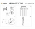 Подвесная светодиодная люстра Kink Light Эванте 08456-10A,19