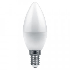 Лампа светодиодная диммируемая Feron E14 11W 6400K матовая LB-771 51057