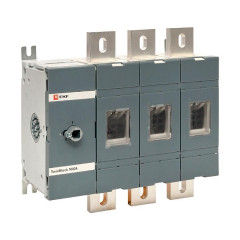 Рубильник 1000A 3P без рукоятки управления TwinBlock EKF PROxima tb-s-1000-3p