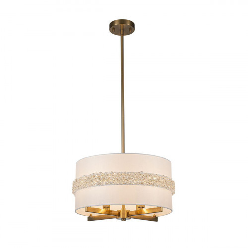 Подвесная люстра Indigo Effetto V13030/4R Brass V000514