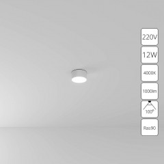Потолочный светодиодный светильник Arte Lamp Fado A6612PL-1WH