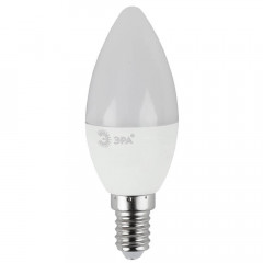 Лампа светодиодная ЭРА E14 7W 6000K матовая LED B35-7W-860-E14 Б0031400