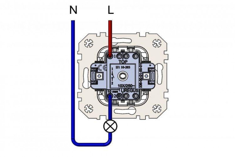 Выключатель жалюзи двухклавишный Liregus Epsilon антрацит 28-1101
