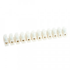 Колодка клеммная винтовая Stekker, линейка 12 штук, полиамид, LD225-6A DIY 39892