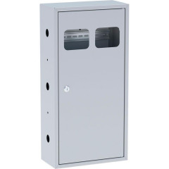 ЯУР на 2 счетчика с двумя DIN-рейками (600х300х150) EKF Basic uerm-din-600-2