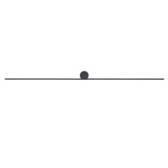 Настенный светильник Nowodvorski Spin Led L Black 10622