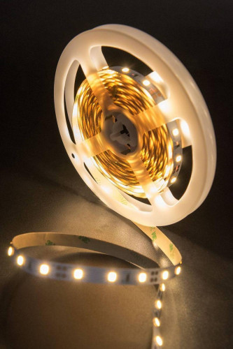 Светодиодная лента SWG 6,3W/m  60Led/m 2835SMD теплый белый 5M SWG260-12-6.3-WW-М 009243