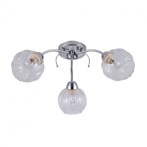Потолочная люстра ЭкономСвет 12195/3CR CL