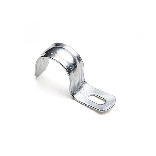 Скоба металлическая однолапковая d21-22 мм (10 шт) EKF PROxima sm-1-21-22-r