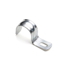 Скоба металлическая однолапковая d21-22 мм (10 шт) EKF PROxima sm-1-21-22-r