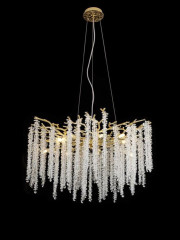 Люстра подвесная Alfa Light F1924-12 Bronze