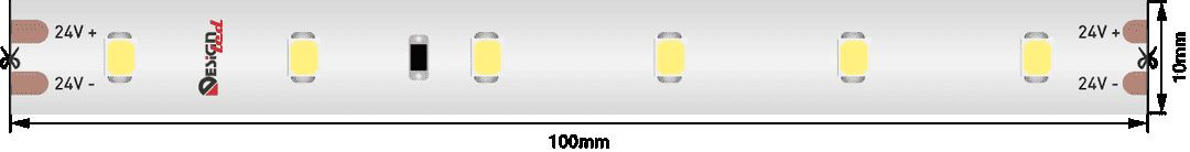 Светодиодная влагозащищенная лента DesignLed 6W/m 60LED/m 2835SMD нейтральный белый 50M 004376