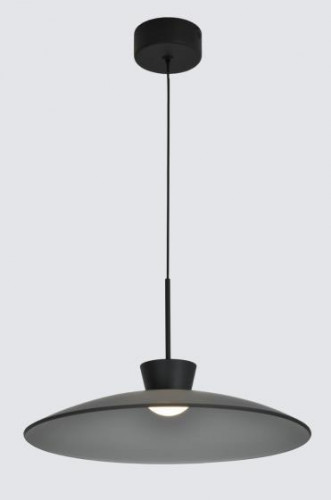 Подвесной светодиодный светильник Alfa Light F3924-80 black+Grey glass F3924-80