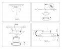 Светильник встраиваемый Ambrella Light TN51804