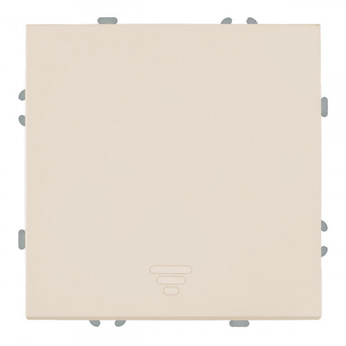 Выключатель 1-клавишный самовозвратный (механизм), Stekker, 250В, 10А Эмили, RSW10-5112-08, кашемир, soft touch 50364