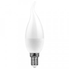 Лампа светодиодная Feron E14 9W 6400K матовая LB-570 38136