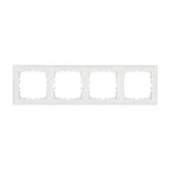 Рамка LK Studio 4-постовая (белый) LK60 864404-1