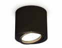 Комплект накладного светильника Ambrella light Techno Spot XS7402001 SBK/PBK черный песок/черный полированный (C7402, N7002)