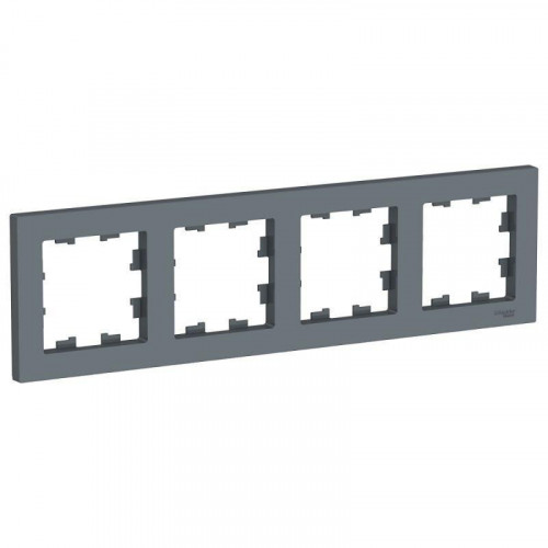 Рамка 4-постовая Systeme Electric AtlasDesign грифель ATN000704