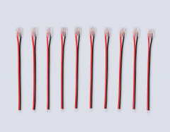 Соединитель гибкий односторонний AMBRELLA LIGHT ILLUMINATION COB 12/24V для лент 8/10mm (2 конт.) (10шт. в комплекте) GS7375