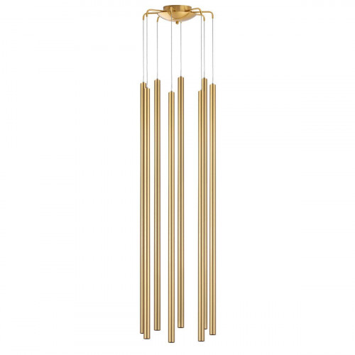 Комплект с подвесной люстрой Lightstar Tubo (574733+747443 (8шт) L8T747443