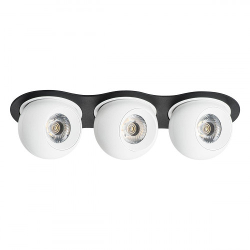 Комплект из светильника и рамки Lightstar Intero Ball (217637+217064+217064+217064) i637646464