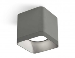 Комплект накладного светильника Ambrella light Techno Spot XS7807003 SGR/SSL серый песок/серебро песок (C7807, N7703)