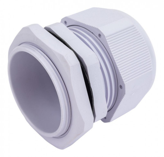 Сальник PG36 диаметр проводника 22-32 мм Stekker, IP54, серый (DIY упаковка 1 шт) (без мембраны) 49383