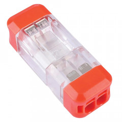 Клемма разъемная монтажная 2-проводная Stekker для подключения фазных одножильных проводников, LD700-412 39878