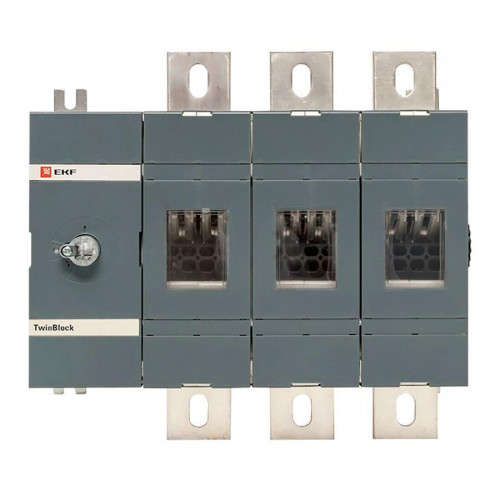 Рубильник 1600A 3P без рукоятки управления TwinBlock EKF PROxima tb-s-1600-3p
