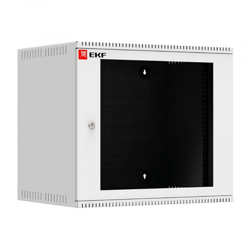 Шкаф телекоммуникационный настенный 9U (600х450) дверь стекло, Astra серия EKF PROxima ITB9G450